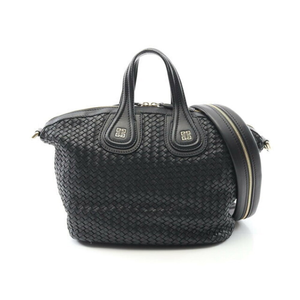 Givenchy Nightingale Handbag Black Leather